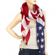 American Flag Scarf