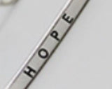 Hope Message Bracelet