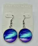 Northern Three Color Lights Wire Earring