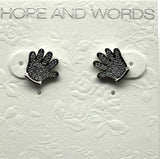 Hand Post Earrings
