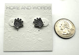 Hand Post Earrings