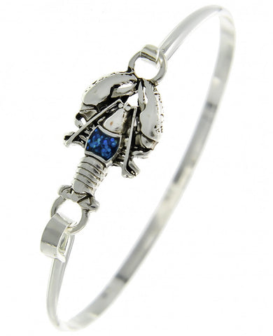 Lobster Blue Bracelet