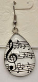 Music wire earring
