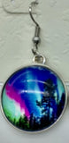 Northern Lights Rainbow wire earring
