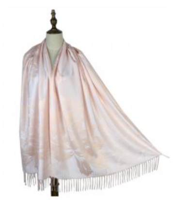 Pashmina peony light coral/pink