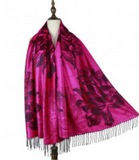 Pashmina Peony Magenta