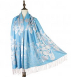 Pashmina Peony Sky Blue