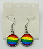 Rainbow Pride Wire Earring