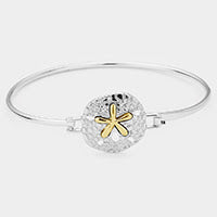 Sand dollar bracelet