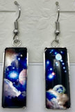 Stars and Solar System earring