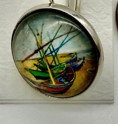 Van Gogh lever back boat earring AE5572148