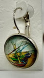 Van Gogh lever back boat earring AE5572148