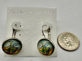 Van Gogh lever back boat earring AE5572148