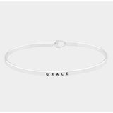 Grace Message Bracelet
