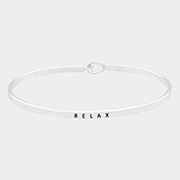 Relax Message Bracelet