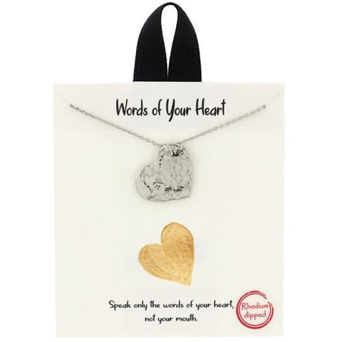 Words of Your Heart Necklace