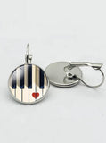 Piano Keys Earrings AEE435
